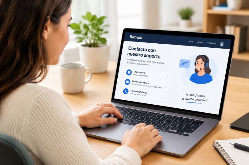 ¿Cómo contacto a Betroia? Guía para usuarios en México